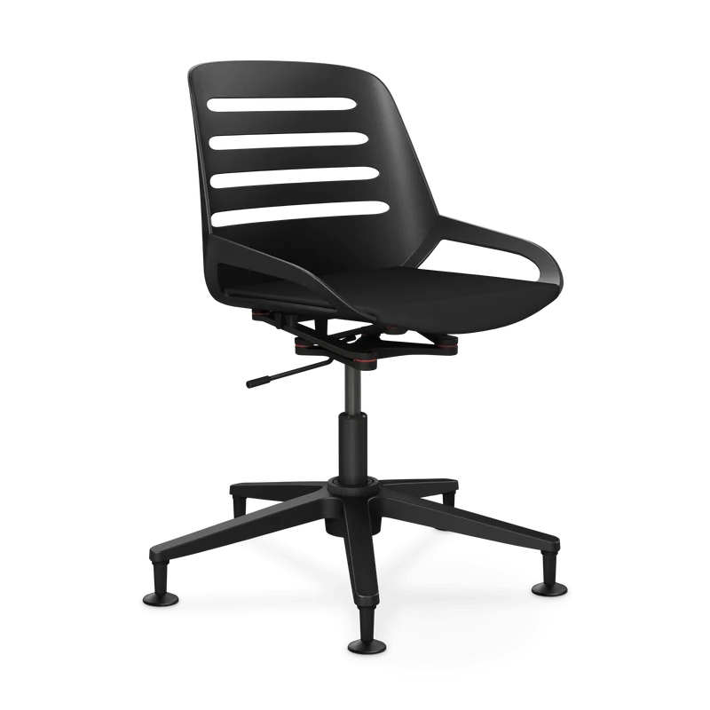 Aeris Numo Task Gestellfarbe schwarz Kunstleder Mediflex schwarz