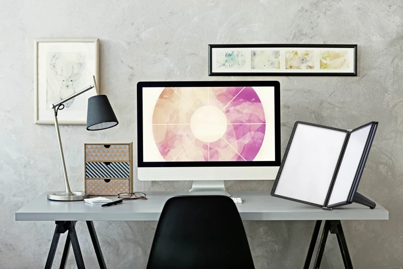axisgo - Durable Sichttafelsystem Sherpa Soho 5 Tischständer, mit 5 schwarzen Sichttafeln, anthrazit/schwarz, 554001