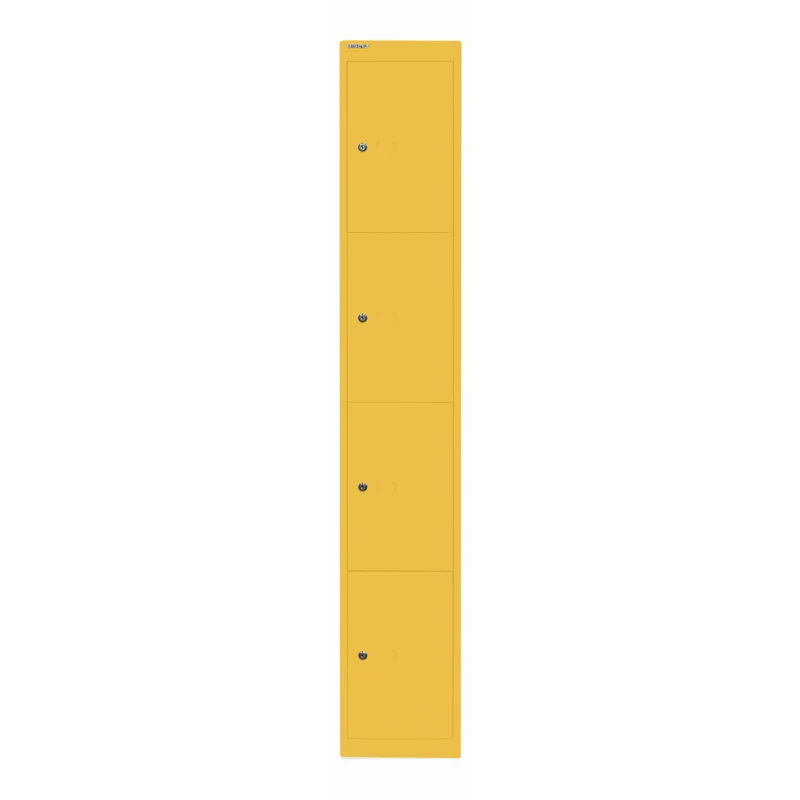 Schließfachschrank Office | 4 Fächer, Tiefe 305 mm