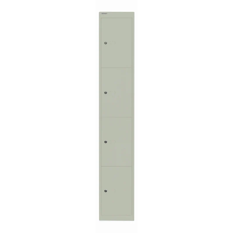 Schließfachschrank Office | 4 Fächer, Tiefe 305 mm