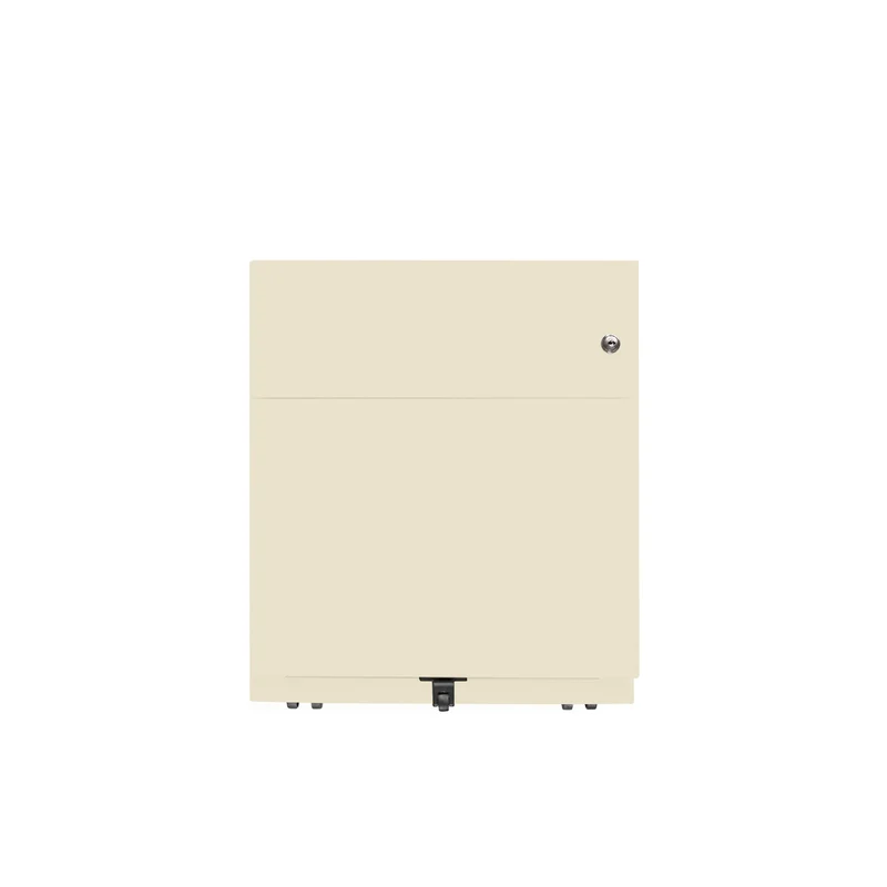 Rollcontainer Note™ | 2 Schubladen , Tiefe 775 mm, Griffleiste