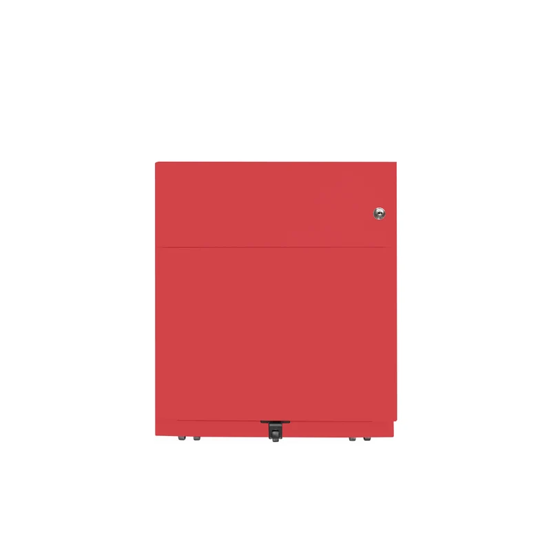 Rollcontainer Note™ | 2 Schubladen , Tiefe 775 mm, Griffleiste