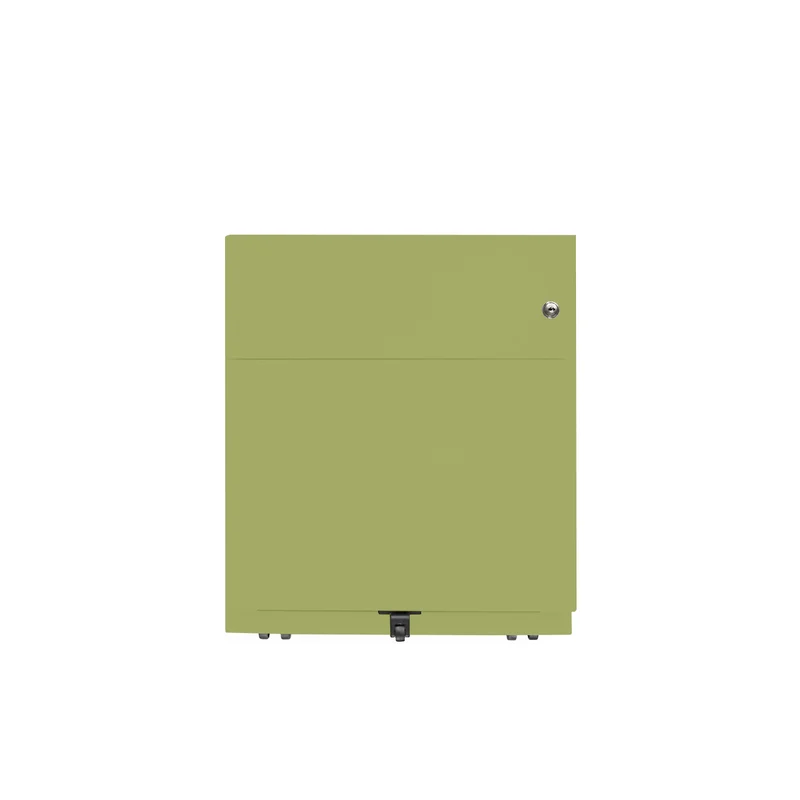 Rollcontainer Note™ | 2 Schubladen , Tiefe 775 mm, Griffleiste