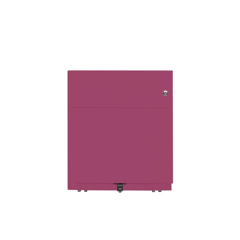 Rollcontainer Note™ | 2 Schubladen , Tiefe 775 mm, Griffleiste