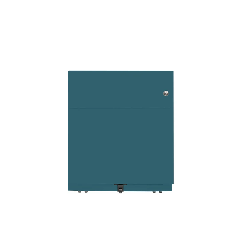 Rollcontainer Note™ | 2 Schubladen , Tiefe 775 mm, Griffleiste