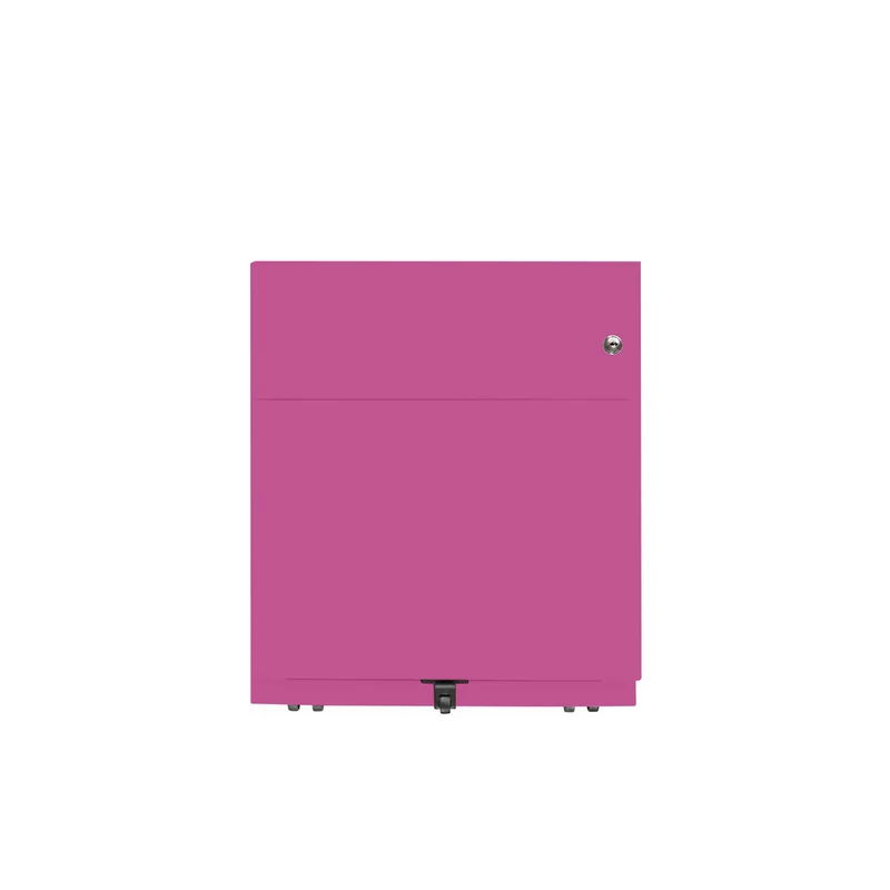 Rollcontainer Note™ | 2 Schubladen , Tiefe 775 mm, Griffleiste