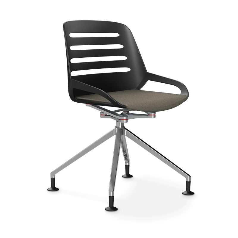 Aeris Numo Comfort Fußkreuz Gleiter Sitzbezug beige meliert