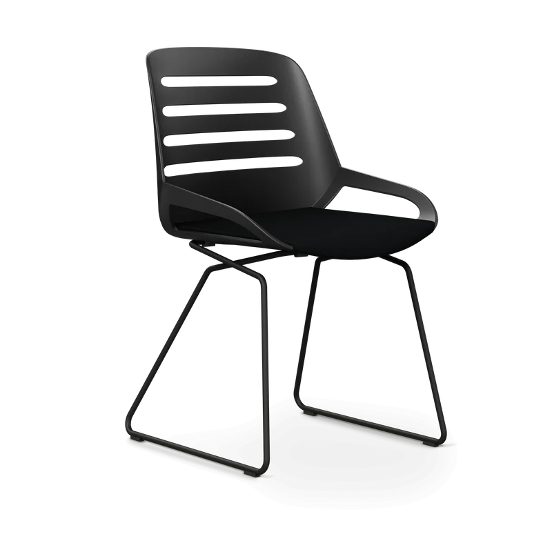 Aeris Numo Comfort Kufengestell Sitzbezug schwarz