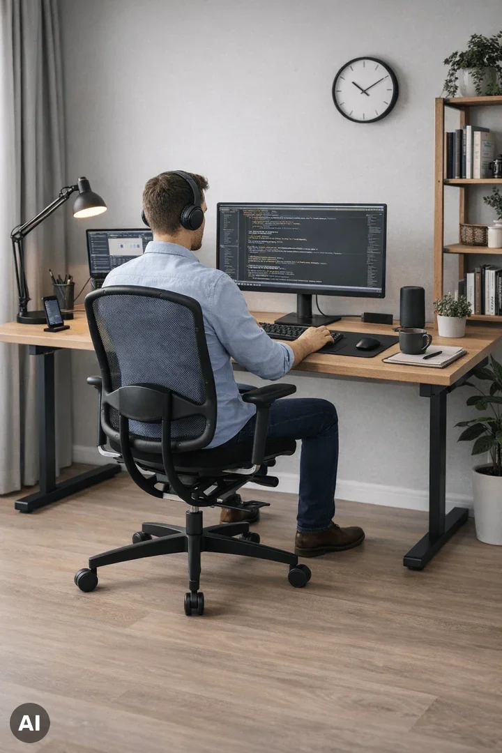 Wagner AluMedic 5 Bürostuhl mit Dondola
