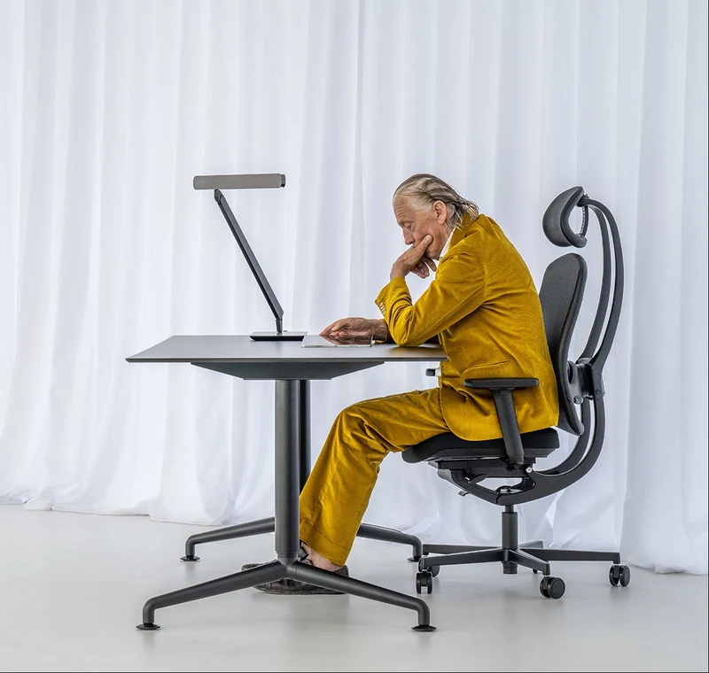 Wagner Alumedic 10 Black Edition Bürostuhl mit Dondola