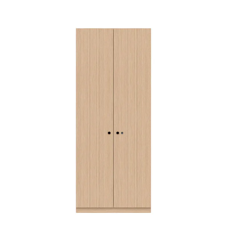 Flügeltürenschrank Pren | mit Garderobeneinsatz, Hutboden, Schuhfach | H1970 x B 800 x T 500mm