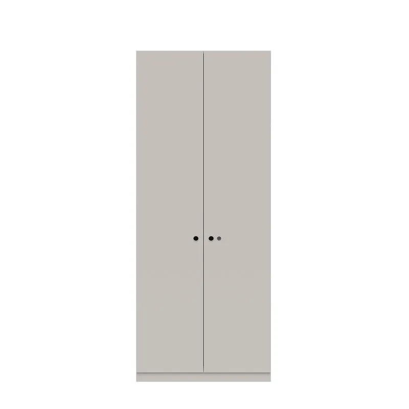 Flügeltürenschrank Pren | mit Garderobeneinsatz, Hutboden, Schuhfach | H1970 x B 800 x T 500mm