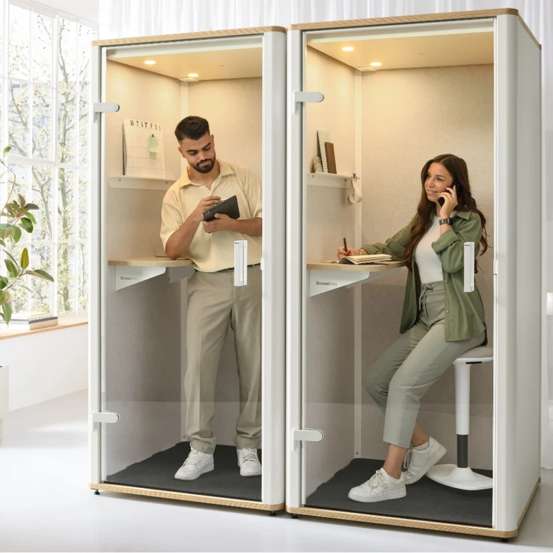 Bosse Bosselino uno - kompakte Telefonbox - optional mit Hocker