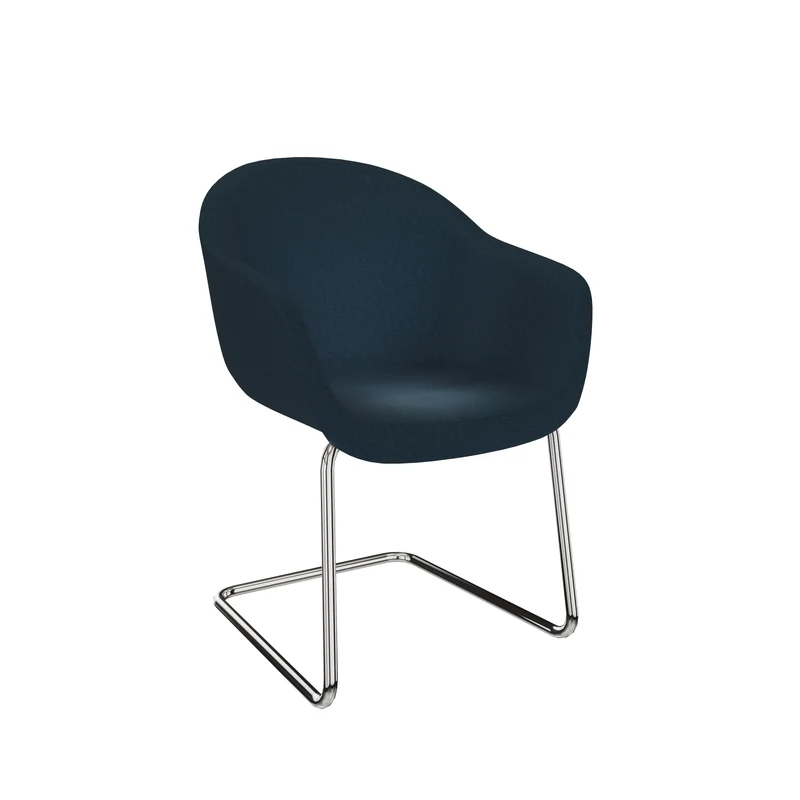 Dauphin Fiore club Freischwinger Besucherstuhl
