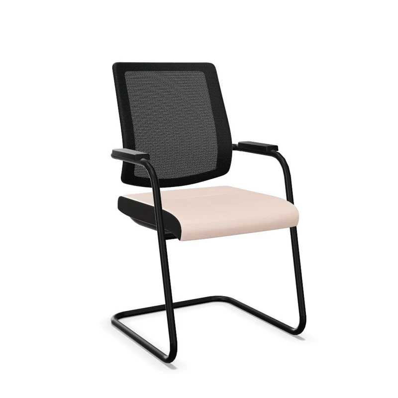 Sedus black dot Freischwinger mit Netzrücken