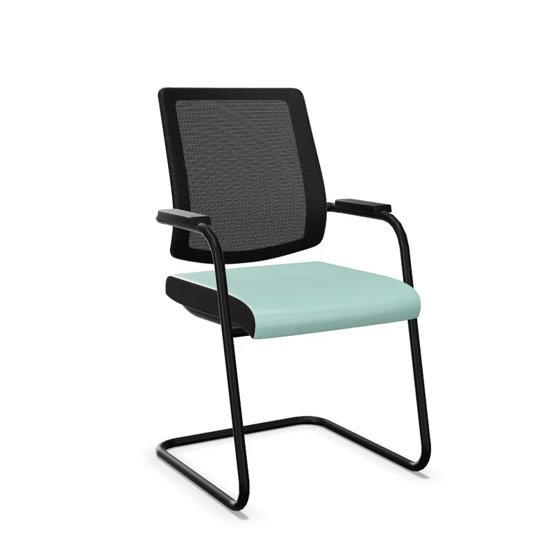 Sedus black dot Freischwinger mit Netzrücken