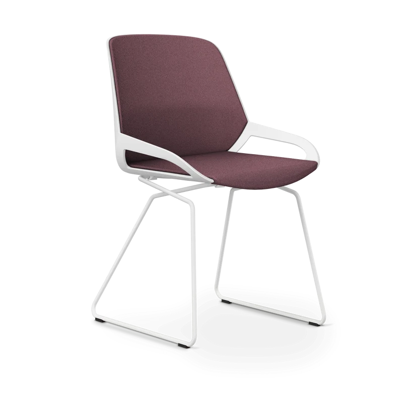 Aeris Numo Comfort Kufengestell Sitzbezug hellviolett meliert