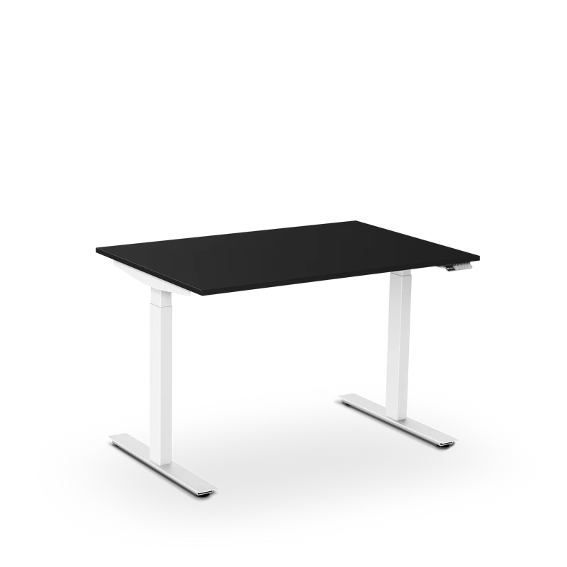 Aeris Active Desk, schwarz, 120x80 cm