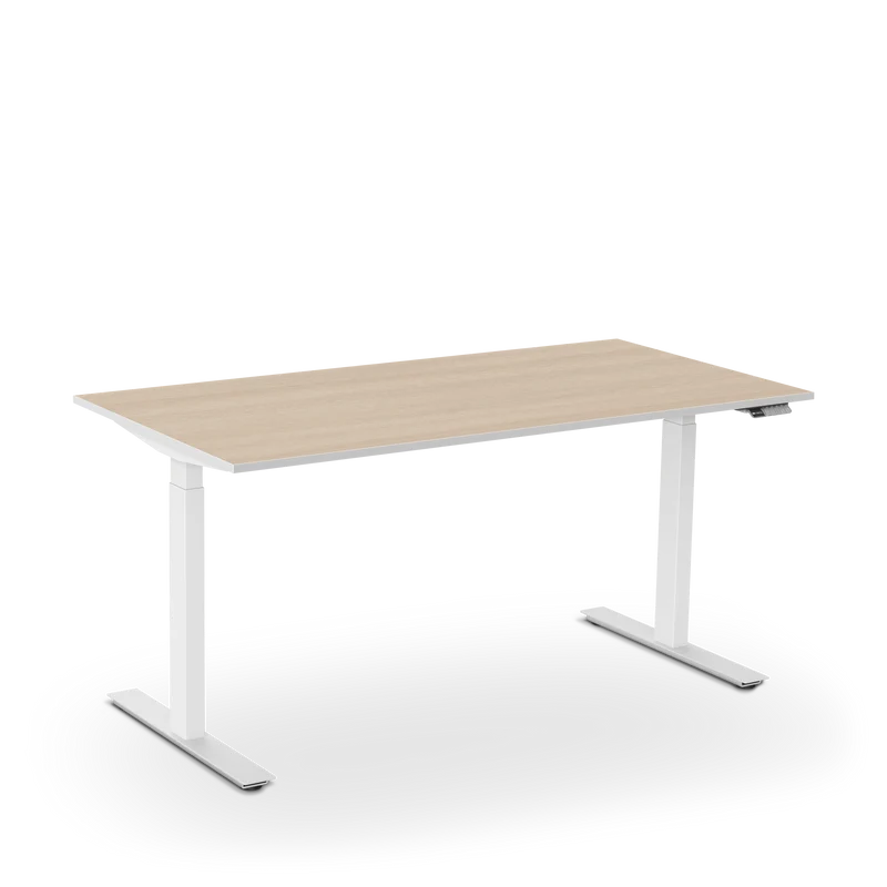 Aeris Active Desk, Holzoptik Eiche, 160x80 cm