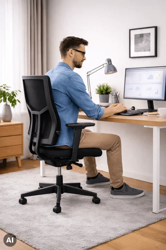 Hoff Pulse Comfort - Bürostuhl Polsterrücken