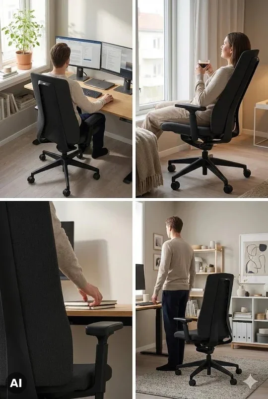 Interstuhl Pure Black