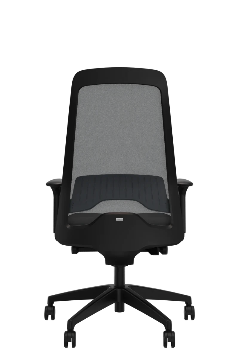 Interstuhl Every Select Plus EV 267 Bürostuhl Schwarz – verstellbare Flextech-Synchronmechanik und hohe Rückenlehne