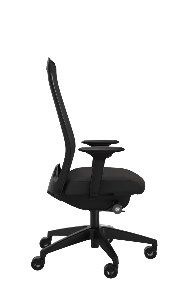 Interstuhl Every Select Plus EV 267 Bürostuhl Schwarz – verstellbare Flextech-Synchronmechanik und hohe Rückenlehne