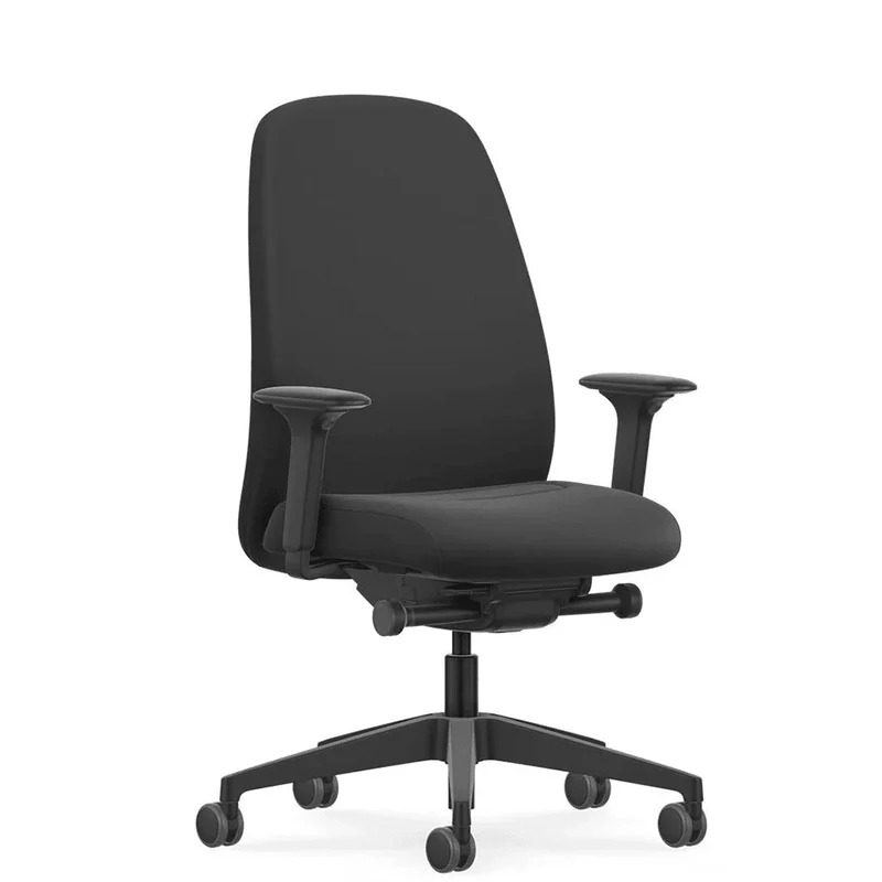 Interstuhl HEJ Polsterrücken mit Flextech (HJ 166) - Schwarz | Schwarz