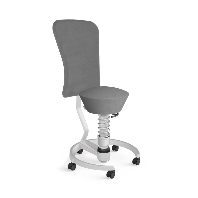 Aeris Swopper Lehne Mikrofaser Comfort grau