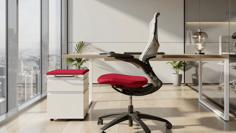 Knoll Generation Chair & Herman Miller Meridian Pedestal Bundle (Renewed)