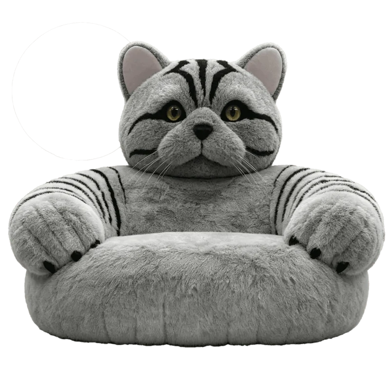 Cat Whiskers Love Seat - A Purrfectly Plush Companion
