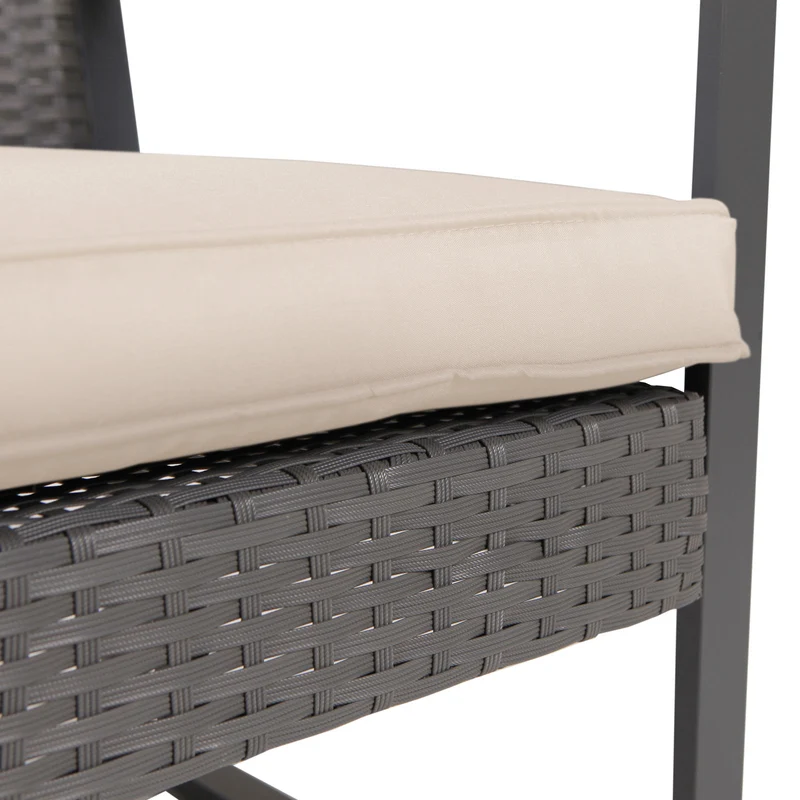B-Ware LOIS Rattan Sitzgruppe Grau