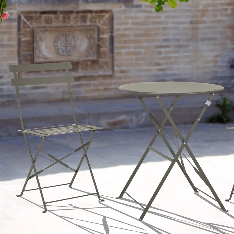 B-Ware Bistro-Set Taupe