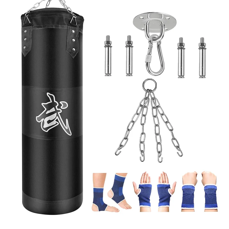 Boxsack Hängende Punchingsäcke Punching Bag - (Keine Füllung) MMA Muay Martial Arts Kickbox Kit Mit