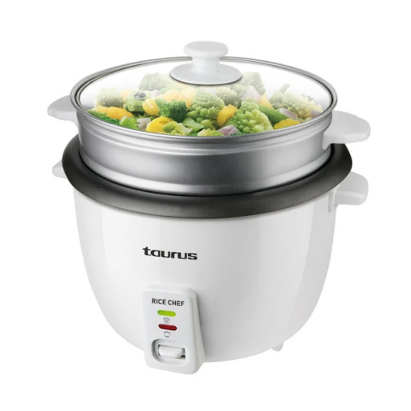 Taurus Rice Chef - Reiskocher | 1.8l | 700W | 0 Dezibel | Kunststoff 1,8 L, 1,8 L