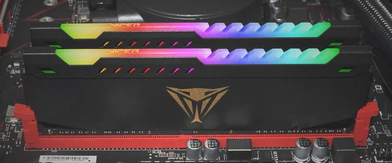Patriot Viper Steel RGB DDR4 64GB (2 x 32GB) 3600MHz CL18 Gaming Arbeitsspeicher Kit 64GB 3600MHz Ki