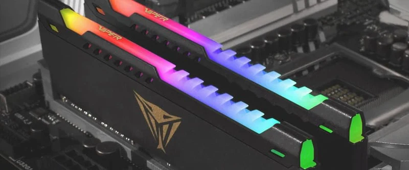 Patriot Viper Steel RGB DDR4 64GB (2 x 32GB) 3600MHz CL18 Gaming Arbeitsspeicher Kit 64GB 3600MHz Ki