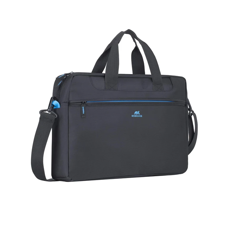 Rivacase Laptoptasche 16 Zoll - ultraleichte Notebooktasche - kompakte Umhängetasche Aktentasche Sch
