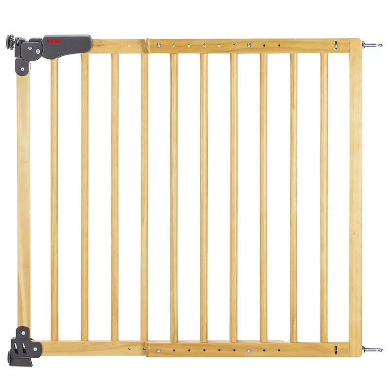 Reer 46221 Klemm- und Schraubgitter Basic, Holz, holzfarben Zum Klemmen und