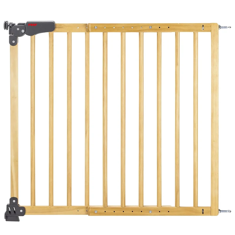 Reer 46221 Klemm- und Schraubgitter Basic, Holz, holzfarben Zum Klemmen und
