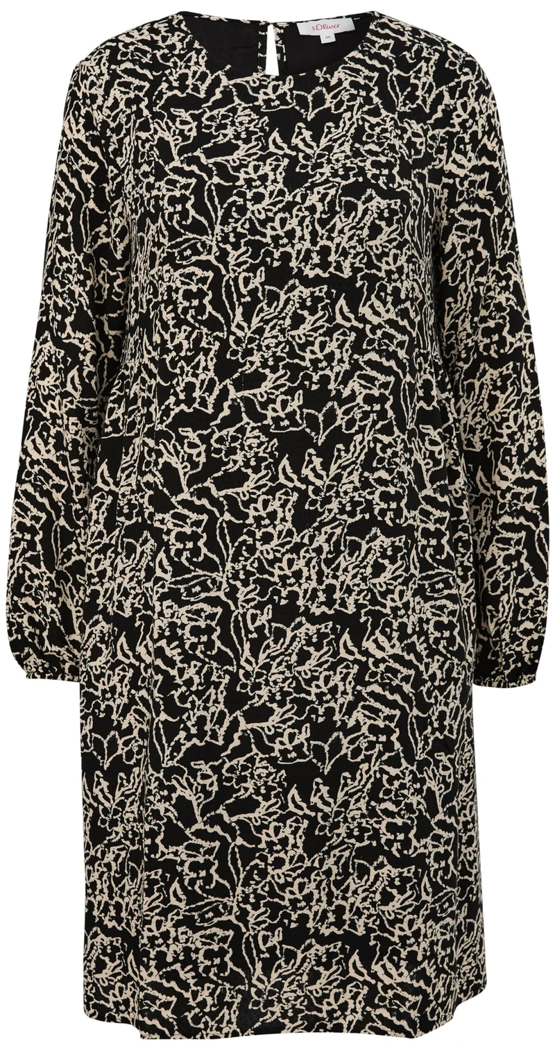 s.Oliver Damen Kleid Kleid (1er Pack) 40 Schwarz, 40 Schwarz