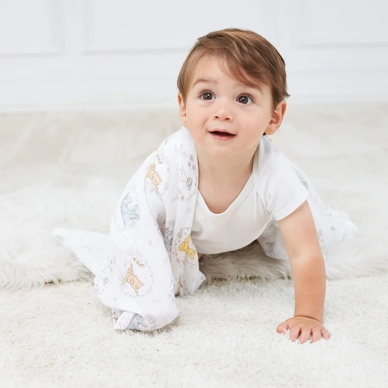 aden + anais™ essentials musy Spucktücher, Mulltücher-Set für Neugeborene & Kleinkinder, 100% Baumwo