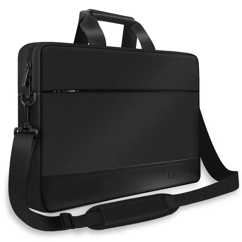 Alfheim 15,6-16 Zoll Laptop Tasche mit Schultergurt für Geschäft/Arbeit | Leichte Wasserdichte Akten