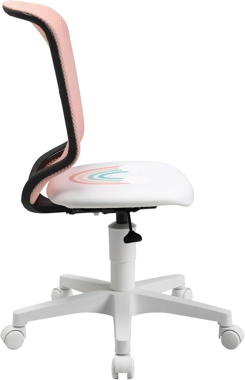 TOPSTAR Titan Junior Kinder-Drehstuhl mit Motivstoff – ergonomischer Schreibtischstuhl für Kinder, h