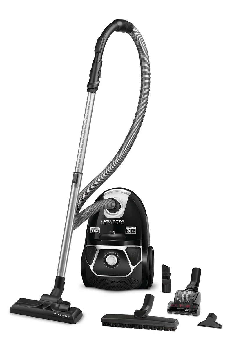 Rowenta Compact Power RO3985 Staubsauger 750 W Zylinder-Vakuum Trocken Staubbeutel 3 l