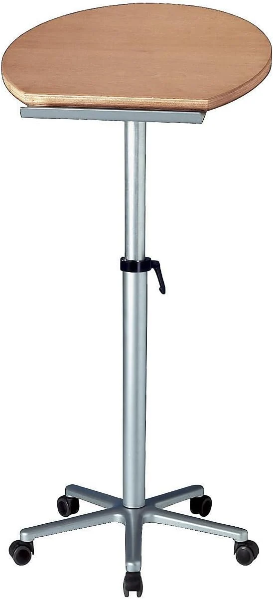 MAUL | Stehpult | ergonomisch | BxT 600 x 520 mm | höhenverstellbar | Weiss | flexibles Arbeiten im