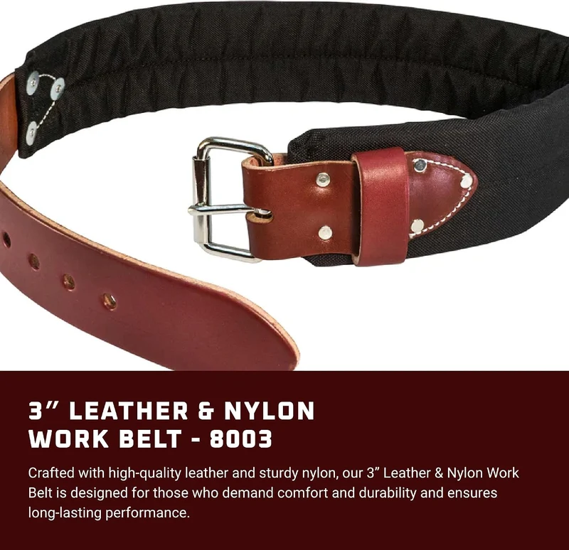Occidental Leather 8003 M 7,6 cm Leder und Nylon. Medium, Medium