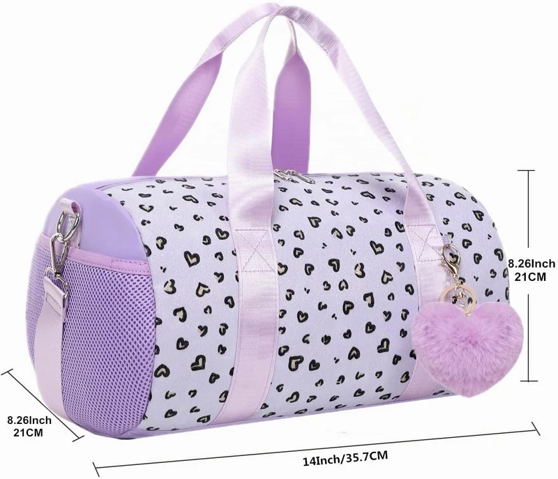 Tanztasche für Mädchen - Ballett- und Schwimmtasche Lila Liebe Lila, Liebe Lila