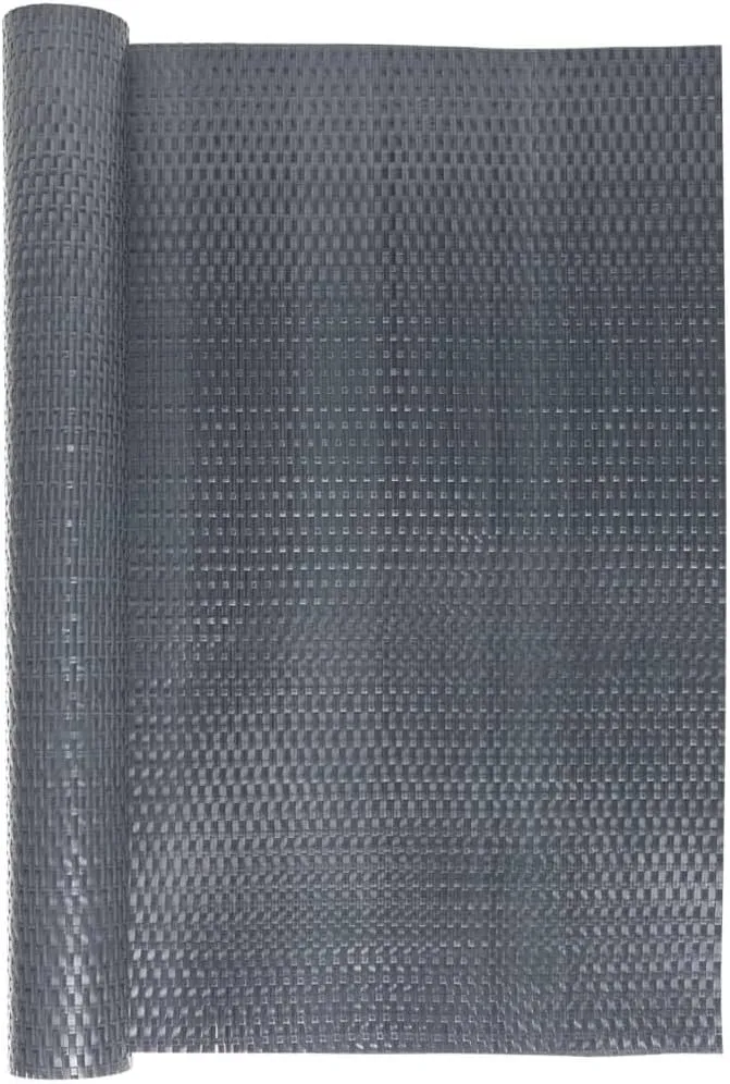 vidaXL Balkon-Sichtschutz Anthrazit 300x80 cm Poly Rattan Anthrazit 300 x 80 cm, Anthrazit 300 x 80