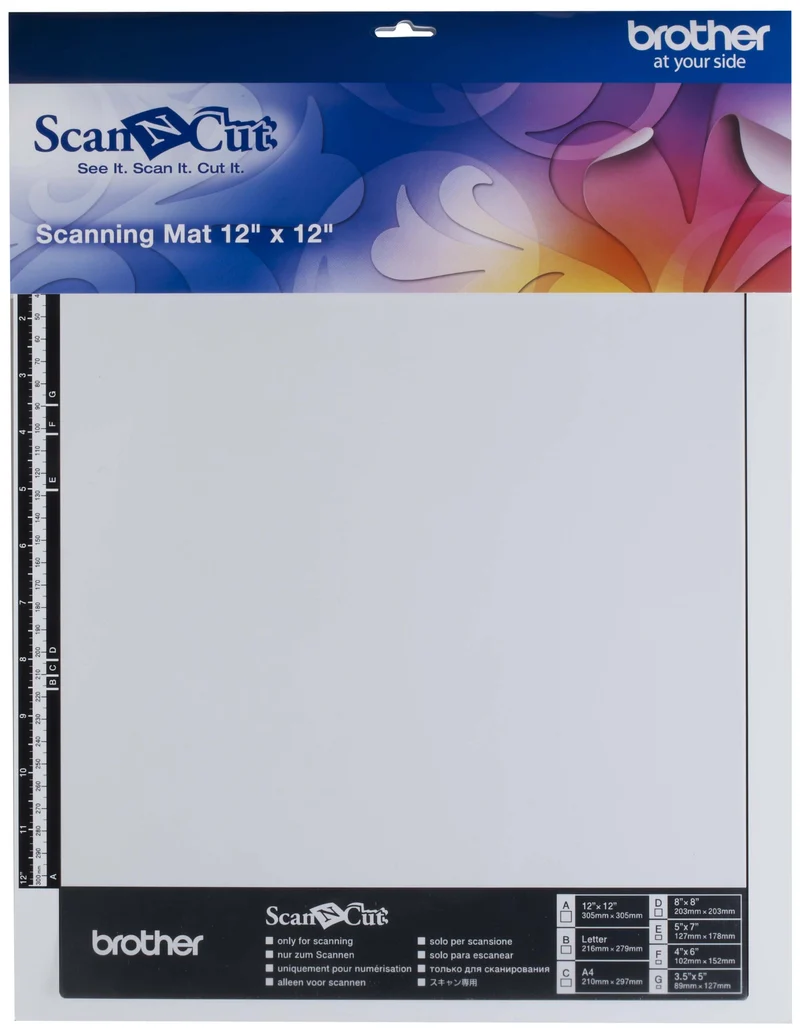 Brother CAMATS12 Scan-N-Cut Scan-Matte weiss